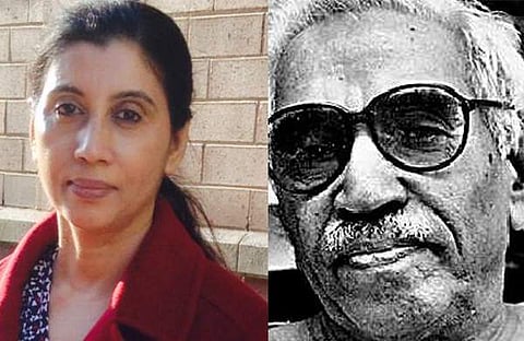 പവനന്‍ തലയില്‍ മുണ്ടിട്ട് അമ്പലത്തില്‍ പോയതു കണ്ട ഒരാളെ കാണിച്ചുതരാമോ? ഗോപാലകൃഷ്ണനെ വെല്ലുവിളിച്ച് പവനന്റെ മകള്‍