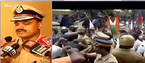 എസ്‌ഐയുടെ ഭാഗത്ത് നിന്നും ക്രിമിനല്‍ വീഴ്ചയില്ലെന്ന് ഐജി; മെഡിക്കല്‍ കോളേജിന് മുന്‍പില്‍ സംഘര്‍ഷം,ലാത്തിചാര്‍ജ്