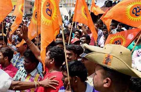 മലപ്പുറം പ്രസ് ക്ലബ് ആക്രമണം : രണ്ട് ആർ എസ് എസ് പ്രവർത്തകർ അറസ്റ്റിൽ 