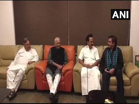 ബിജെപി വിരുദ്ധ മുന്നണി ലക്ഷ്യമിട്ട് യശ്വന്ത് സിന്‍ഹ; ഡിഎംകെ നേതാക്കളുമായി കൂടിക്കാഴ്ച നടത്തി 