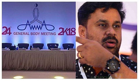 ദിലീപ് വിഷയം: 'അമ്മ' ഓഫീസിന് മുന്നില്‍ നിരാഹാരം നടത്തും 