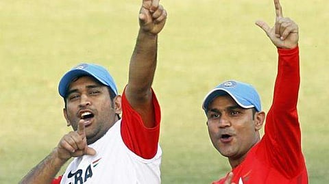 സെവാഗിന്റെ കരിയര്‍ ഫിനിഷറും ധോനി, സെവാഗിന്റെ മറുപടി