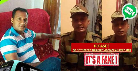 സൈനിക വേഷത്തില്‍ മുഖ്യമന്ത്രിയെ വിമര്‍ശിച്ച് വീഡിയോ; വിമുക്ത ഭടനെതിരേ ജാമ്യമില്ലാ വകുപ്പ് പ്രകാരം കേസ് 