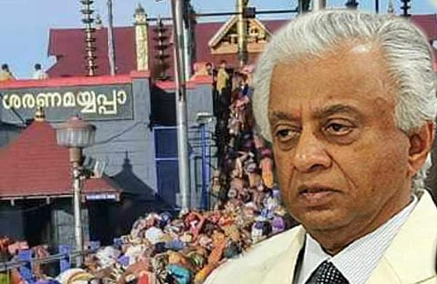 1940 കളില്‍ സ്ത്രീകള്‍ ശബരിമലയില്‍ പോയിട്ടുണ്ട് ; വ്രതത്തിന്റെ പേരില്‍ സ്ത്രീകളെ ഒഴിവാക്കുന്നത് കടുത്ത വിവേചനമെന്ന് ടികെഎ നായര്‍