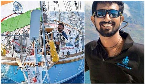 ഗോള്‍ഡന്‍ ഗ്ലോബ് പ്രയാണത്തിനിടെ അഭിലാഷ് ടോമിക്ക് അപകടം; അപകടസന്ദേശമെത്തിയത് ഇന്നലെ വൈകിട്ട്, തിരച്ചില്‍ തുടരുന്നു 