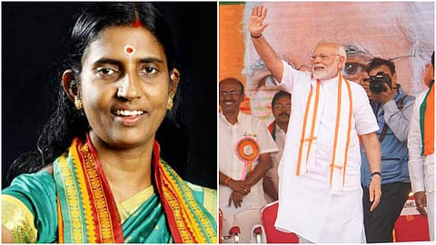 പൊലീസ് റിപ്പോര്‍ട്ട് അവഗണിച്ചു; മോദി കെപി ശശികലയുമായി കൂടിക്കാഴ്ച നടത്തി; ശബരിമലയിലെത്തിയ യുവതികളുടെ പശ്ചാത്തലം അന്വേഷിക്കണമെന്ന് കര്‍മ്മസമിതി