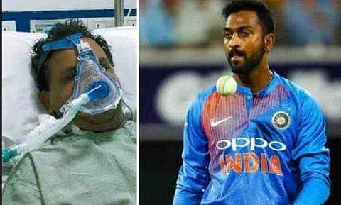 'സർ, ഇത് ബ്ലാങ്ക് ചെക്കാണ്. ഇഷ്ടമുള്ള തുക എഴുതിയെടുക്കാം' ; ​ഗുരുതരാവസ്ഥയിലുള്ള ജേക്കബ് മാർട്ടിന് സഹായഹസ്തവുമായി ക്രൂണാൽ പാണ്ഡ്യ