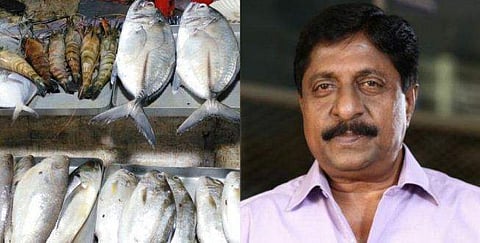രാസവസ്തുക്കള്‍ ചേര്‍ക്കാത്ത മീനുമായി നടന്‍ ശ്രീനിവാസന്‍: മീന്‍കട ഉദ്ഘാടനം ചെയ്തത് സലീംകുമാര്‍