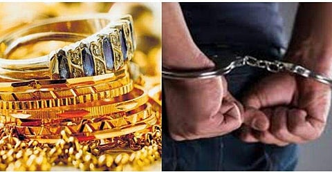 വിവാഹപാര്‍ട്ടിയെ കാണിക്കാനെന്ന് പറഞ്ഞ് 34 പവനുമായി മുങ്ങി ; സെയില്‍സ്മാന്‍ അറസ്റ്റില്‍