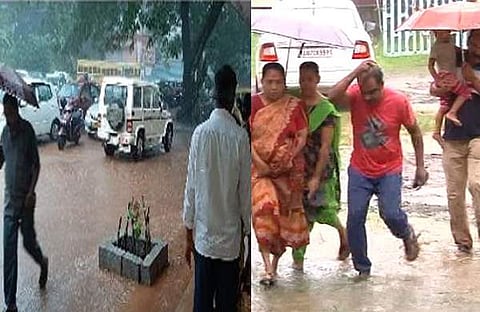അഞ്ച് മണ്ഡലങ്ങളില്‍ വിധിയെഴുത്ത് ആരംഭിച്ചു; പ്രതിസന്ധിയായി മഴ, വിജയ പ്രതീക്ഷ പങ്കുവെച്ച് സ്ഥാനാര്‍ത്ഥികള്‍
