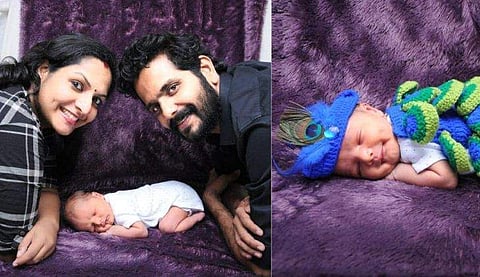 നടന്‍ അനീഷ് ജി മേനോന് ആണ്‍കുഞ്ഞ്; മകന്റെ ചിത്രം പങ്കുവെച്ച് താരം