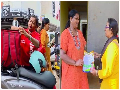 സ്ഥാനാര്‍ത്ഥി ഭക്ഷണവുമായി എത്തും! കോണ്‍ഗ്രസ് ടിക്കറ്റില്‍ മത്സരിക്കാന്‍ ഫുഡ് ഡെലിവറി ഗേള്‍