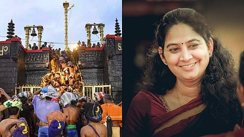 'നവോത്ഥാനം എന്നാല്‍ സ്ത്രീകളെ മല കയറ്റുന്നതല്ല, ധര്‍മ്മശാസ്താവേ... അങ്ങ് തന്നെ ഇവരെ ശ്രദ്ധിച്ചേക്കണേ...'; സിപിഎം എംഎല്‍എയുടെ കുറിപ്പ്