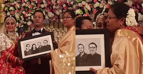 വിവാഹത്തിന് അമ്മ നല്‍കിയത് ജഗതിക്കൊപ്പമുള്ള ചിത്രം; ചേര്‍ത്ത് പിടിച്ച് വിതുമ്പി ശ്രീലക്ഷ്മി, വീഡിയോ