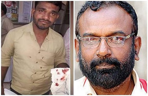 ഭാര്യയുടെ മരണത്തില്‍ സിപിഎം ജില്ലാ സെക്രട്ടറിക്ക് എതിരെ പരാതി നല്‍കിയ യുവാവിന് മര്‍ദനം; പരാതി