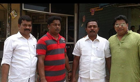 ജയില്‍ശിക്ഷ അനുഭവിക്കവേ, തൊഴിയൂര്‍ കേസില്‍ നിരപരാധികളെന്ന് കണ്ട് വിട്ടയക്കപ്പെട്ട ബാബുരാജ്, റഫീഖ്, ബിജി എന്നിവര്‍