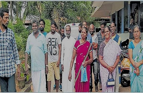 യെമനില്‍ നിന്ന് മടങ്ങിയെത്തിയ മത്സ്യത്തൊഴിലാളികള്‍ ബന്ധുക്കള്‍ക്കൊപ്പം