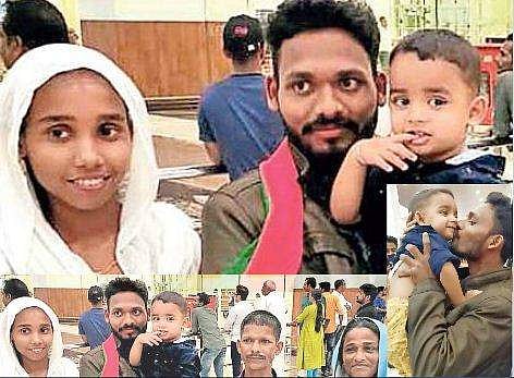 നരകതുല്യമായ മരുഭൂമിവാസം അവസാനിച്ചു; മകനെ ആദ്യമായി കണ്ട സന്തോഷത്തിൽ അൻഷാദ്  