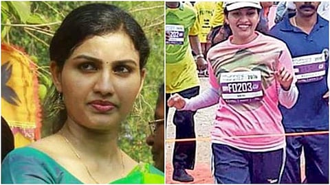 കയ്യേറ്റം ഒഴിപ്പിക്കുന്നതില്‍ മാത്രമല്ല ഓട്ടമത്സരത്തില്‍  ഫസ്റ്റായി രേണുവിന്റെ ഫിനിഷ്
