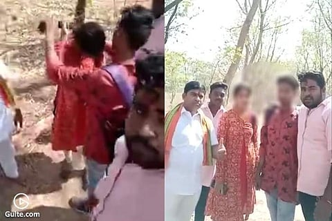 പ്രണയ ദിനത്തിൽ കമിതാക്കളെ നിർബന്ധിച്ച് വിവാഹം കഴിപ്പിക്കാൻ ബജ്റം​ഗദൾ പ്രവർത്തകരുടെ ശ്രമം