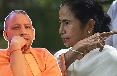 യോഗി ഹെലികോപ്റ്റര്‍ ഇറക്കേണ്ട; യുപി മുഖ്യമന്ത്രിയുടെ റാലിക്ക് അനുമതി നിഷേധിച്ച് മമത ബാനര്‍ജി