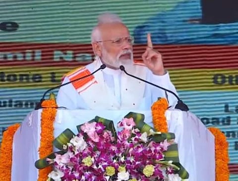 പ്രതിപക്ഷം പാകിസ്ഥാനെയാണോ ഇന്ത്യന്‍ സേനയെയാണോ പിന്തുണയ്ക്കുന്നത്?;  കന്യാകുമാരിയില്‍ മോദി