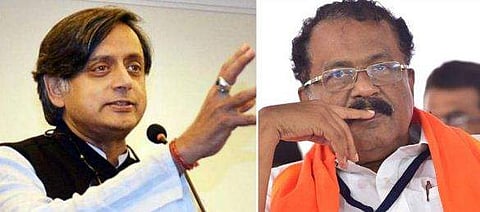 അപകീർത്തികരമായ പരാമർശങ്ങൾ; ശ്രീധരൻ പിള്ളയ്ക്കെതിരെ മാന നഷ്ട കേസ് കൊടുക്കുമെന്ന് ശശി തരൂർ