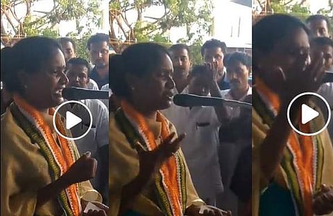 പ്രളയകാലമാണ് പാട്ടുപാടാന്‍ പറയരുത്; 'വാക്കുവിഴുങ്ങി' പാട്ടുപാടി രമ്യഹരിദാസ്; വീഡിയോ