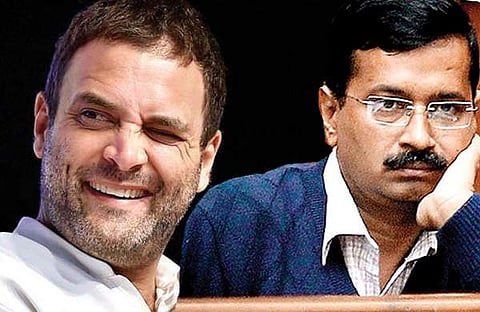 സഖ്യമുണ്ടാക്കാന്‍ ഒരു നീക്കവുമില്ല; കോണ്‍ഗ്രസ് കഥകള്‍ പടച്ചുവിടുകയാണെന്ന് കെജരിവാള്‍