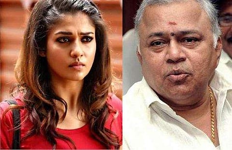 നയൻതാരക്കെതിരെ അശ്ലീല പരാമർശം : രാധാരവിയെ ഡിഎംകെ സസ്പെൻഡ് ചെയ്തു ; നടികർ സംഘത്തിന്റെ കാരണം കാണിക്കൽ നോട്ടീസ്