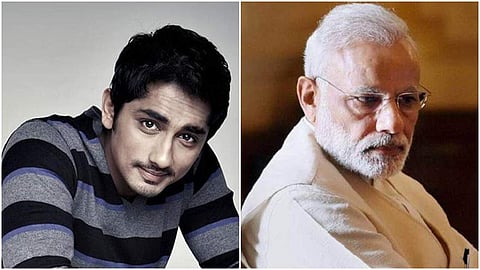 യഥാര്‍ത്ഥ നായകരുള്ളപ്പോള്‍ സ്വയം നായകനായി ചമയരുത്; മോദിക്കെതിരെ രൂക്ഷവിമര്‍ശനവുമായി നടന്‍ സിദ്ധാര്‍ഥ്