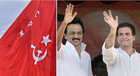 തമിഴ്‌നാട്ടില്‍ സിപിഎം,  ഡിഎംകെ-കോണ്‍ഗ്രസ് സഖ്യത്തിനൊപ്പം ; രണ്ട് സീറ്റില്‍ മല്‍സരിക്കാന്‍ ധാരണ