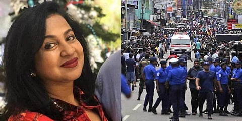 ശ്രീലങ്കയില്‍ സ്‌ഫോടനപരമ്പര: തലനാരിഴയ്ക്ക് രക്ഷപ്പെട്ട് നടി രാധിക 