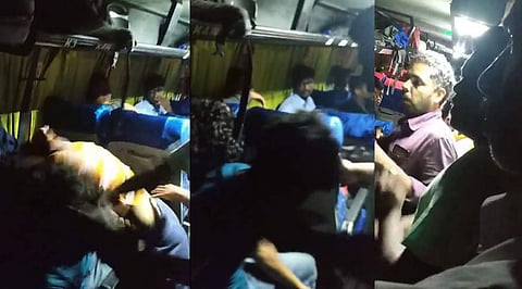 കല്ലട ഗ്രൂപ്പിന്റെ ഓഫീസില്‍ പരിശോധന; രണ്ടു ജീവനക്കാര്‍ അറസ്റ്റില്‍, മാനേജരെ വിളിച്ചുവരുത്തി ചോദ്യം ചെയ്യുന്നു