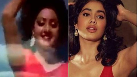 ഒറ്റനോട്ടത്തില്‍ ശ്രീദേവി തന്നെ: വൈറലായി ജാന്‍വി കപൂറിന്റെ ഫോട്ടോഷൂട്ട്