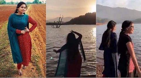 അനിയത്തിയുടെ പാട്ടിന് ചുവടുവെച്ച് അനു സിത്താര: വീഡിയോ കാണാം