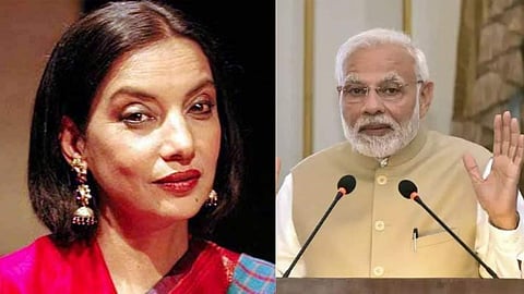 മോദി വന്നാല്‍ രാജ്യം വിടില്ല, ജനിച്ചതിവിടെ മരിക്കുന്നതും ഇവിടെ; അവര്‍ക്ക് പരാജയഭീതി: ശബാന ആസ്മി 