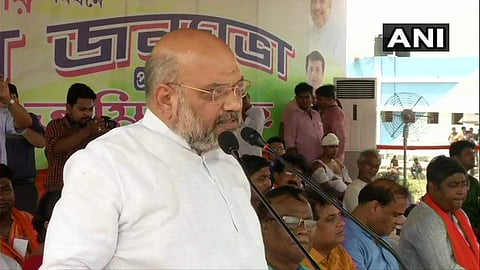 'ഞാനിതാ ജയ് ശ്രീറാം വിളിക്കുന്നു, ധൈര്യമുണ്ടെങ്കില്‍ അറസ്റ്റ് ചെയ്യൂ' ; മമതയെ വെല്ലുവിളിച്ച് അമിത് ഷാ ( വീഡിയോ)