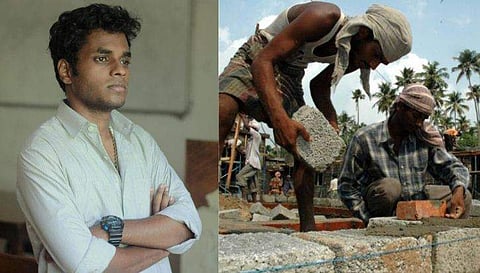 'പറ്റില്ലെങ്കില്‍ വെല്ല വര്‍ക്കപ്പണിക്കും പോടാ...', ഇതില്‍ എന്താണ് ഇത്ര ചിരിക്കാന്‍; വാര്‍ക്കപ്പണിക്കാരന്റെ മകന്‍ ചോദിക്കുന്നു