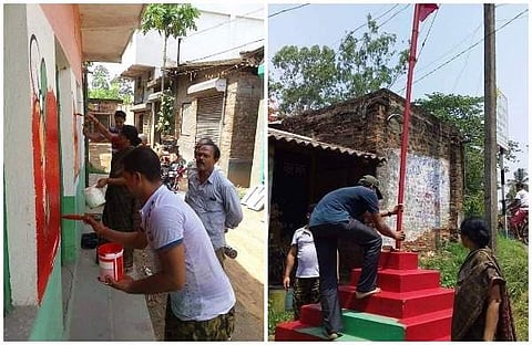 അത് ബിജെപി പടച്ചുവിടുന്ന നുണ; പാര്‍ട്ടി ഓഫീസുകള്‍ പിടിച്ചെടുത്തത് ഞങ്ങള്‍ ഒറ്റയ്ക്ക്: സിപിഎം