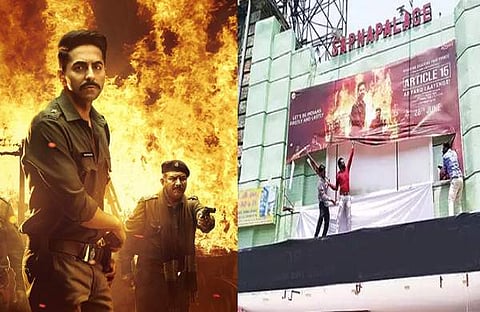 ജാതി സംഘടനകളുടെ പ്രതിഷേധം: ആര്‍ട്ടിക്കിള്‍ 15ന്റെ പ്രദര്‍ശനം നിര്‍ത്തിവച്ചു, ബ്രാഹ്മണര്‍ക്ക് മാത്രം എന്താണ് ഇത്ര അസ്വസ്ഥതയെന്ന് സംവിധായകന്‍