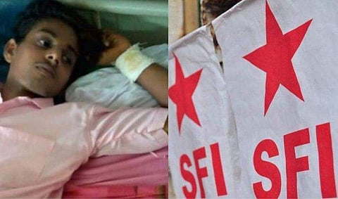 എസ‌്എഫ‌്ഐ ക്യാമ്പിൽ പങ്കെടുത്തു, വാട്സാപ്പ് ​ഗ്രൂപ്പിൽ അം​ഗം; കോളജിൽ നിന്ന് പുറത്താക്കിയ വിദ്യാർത്ഥി ആത്മഹത്യക്ക‌് ശ്രമിച്ചു