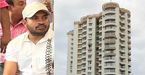 ഫ്ലാറ്റുകൾ പൊളിച്ചുനീക്കരുത് ; സൗബിനും മേജർ രവിയും ന​ഗരസഭയ്ക്ക് മുന്നിൽ ധർണ നടത്തി