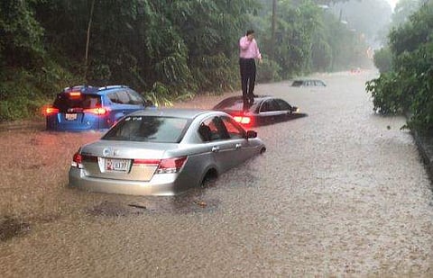 കനത്ത മഴയില്‍ മുങ്ങി വാഷിങ്ടണ്‍, വൈറ്റ്ഹൗസിലും വെള്ളം കയറി