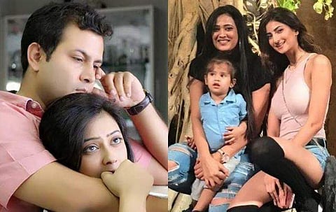 മകളെ ക്രൂരമായി മർദിച്ചു, മോശം ചിത്രങ്ങള്‍ കാണിച്ചു; ഭർത്താവിനെതിരെ പൊലീസിൽ പരാതി നൽകി നടി 