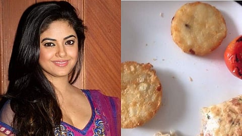 പഞ്ചനക്ഷത്ര ഹോട്ടലിലെ ഭക്ഷണത്തില്‍ പുഴു; പരാതിയുമായി ബോളിവുഡ് നടി മീര ചോപ്ര ( വീഡിയോ)