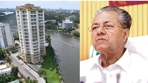 മരട് ഫ്ലാറ്റ് വിഷയം : മുഖ്യമന്ത്രി സർവകക്ഷിയോ​ഗം വിളിച്ചു 