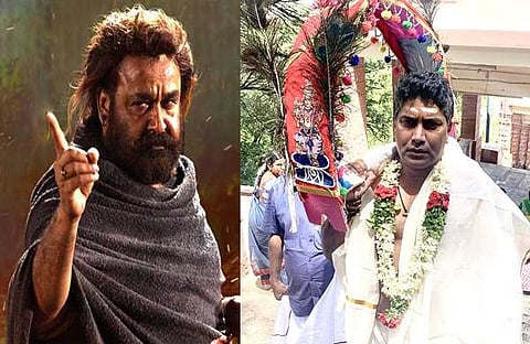 ഒടിയന്റെ വിജയത്തിന് നന്ദി; കാവടിയേന്തി ശ്രീകുമാര്‍ മേനോന്‍