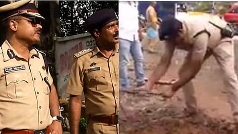 കൊച്ചിയിലെ കുരുക്കഴിക്കാന്‍ കമ്മീഷണര്‍ നേരിട്ടെത്തി, കുഴികള്‍ അടച്ച് പൊലീസ്; മാതൃകാ നടപടിക്ക് സല്യൂട്ട് 