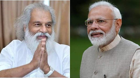 യേശുദാസിന്റെ സംഗീതം ആത്മാവിനെ തൊട്ടുണര്‍ത്തുന്നത്: ആശംസകളുമായി മോദി 